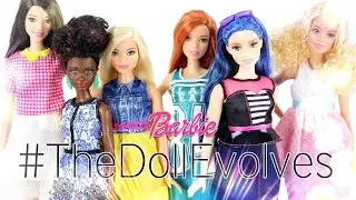Doll Review: All New Barbie Fashionistas #TheDollEvolves | Curvy | Tall | Petite - 4K