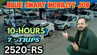 NEW WEEK NEW INCENTIVE IN BLU SMART JOB | TODAY'S EARNING 2500-RS @faizonwheels