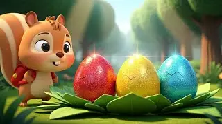 Learn Colors with Dinosaur Surprise Eggs! 🥚 + Best Nursery Rhymes Compilation | Chippy's Playhouse