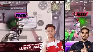 BTR&bull;Luxxy vs FNCsc0ut l Same Lobby l WITH MOK GAMING l LIVE Stream Highlights
