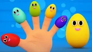surpresa fam&iacute;lia ovos dedo | a can&ccedil;&atilde;o dedo fam&iacute;lia | Surprise Eggs | Finger Family Song