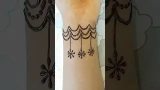 beautiful bracelet mehandi design ideas #shorts#shortvideo