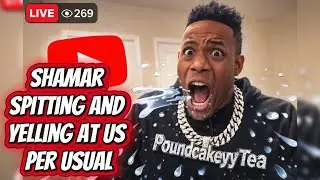 Shamar went live about PeeWee death, females, United States + more, and went off 🥂😭