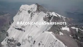 Вершина Аконкагуа, снятая с помощью дрона!