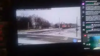 Cn tanker train w demma oona and nonny singi&ntilde;ng raise your hand 