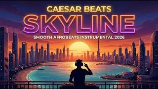 Skyline African Vibes | Chill Afrobeats & Amapiano Mix by Caesar Beats
