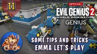 Evil Genius 2 Emma - Tips and Tricks for your Lair - Project VENOM - Lets Play - EP11