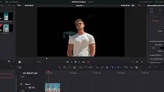 Como ELIMINAR el FONDO de un Clip sin usar Magic Mask Davinci Resolve