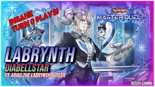 Turn 0 Plays with Arias the Labrynth Butler!! - Labrynth Diabellstar Decklist & Replays【Master Duel】