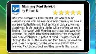 Manning Pool Service Houston Remarkable 5 Star Review by Esther R