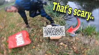 Creepiest Magnet Fishing Find Ever (Not What We Expected) 😱