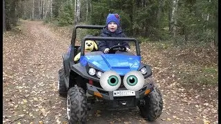 Power Wheels ride on Jeep Toys video for kids Family fun Playtime Cars video for kids.