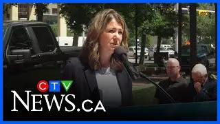 Danielle Smith announces Alberta Sheriffs Police Service