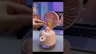 Water Cooling Small Fan ||Desktop Cooling Fan#shorts