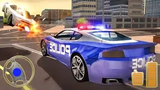 Police Car Sim - City Police Jeep Parking Game 3D | Android Gameplay