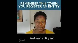 Remember This When you Register an Entity