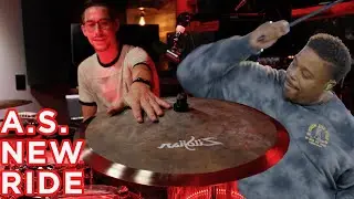 Aaron Spears Sent Me His New Ride Cymbal!