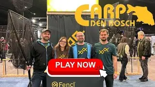 Fencl Carp Premium Net & New Xtreme Rod Pod at Carp Den Bosh 2025 – Trade Show Highlights!