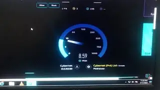 Cybernet 8Mbps internet Speed Test || Cybernet internet Speed Test || internet speed test