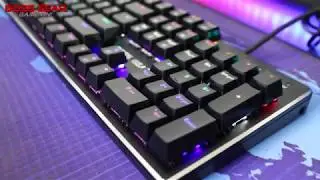 B&agrave;n ph&iacute;m cơ chống nước BossGear Darkblade bản Rainbow LED!!!