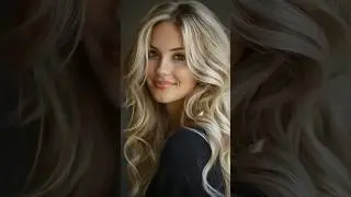Glamorous Waves: Showcasing Effortless Elegance #fashion #glamour #beauty