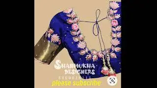 new pattern blouse designs with embroidery work