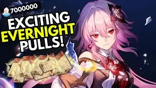 EVERNIGHT IS HERE!!! Pulling for Dark March 7th! - Honkai Star Rail