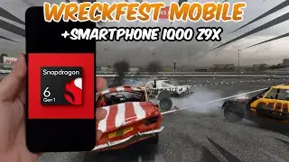 Wreckfest Gaming Test on Snapdragon 6 Gen 1! IQOO Z9X