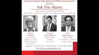 Ask the Alums - IT | 22nd April 2020