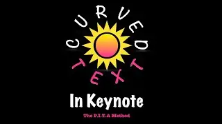 How To Make Curved Text In Keynote