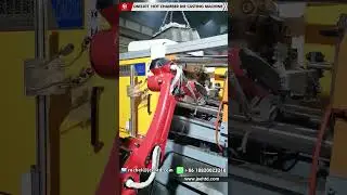 How does a 230-ton die-casting machine produce zinc alloy die-castings?