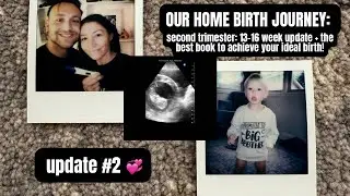 HOME BIRTH JOURNEY! second trimester update + the best book of all time 💞