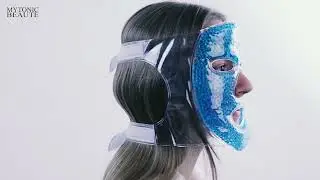 Masque froid anti-ride anti-age avec perles de gel pour raffermir le visage -  utilisable &agrave; volont&eacute;
