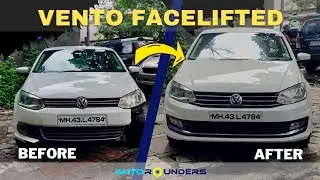 Facelifting an Old Model of Volkswagen Vento | AutoRounders