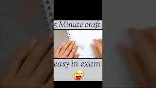 Cheating in exam with 🤫 | 5 Minute craft hacks  | SHARE AND SUBSCRIBE ❤