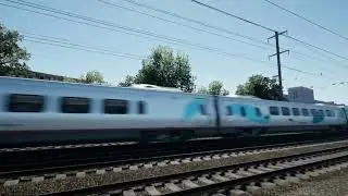 Amtrak Northeast Corridor NJ Transit Acela Acs64 NJ New York Trenton New Jersey Elizabeth Station 