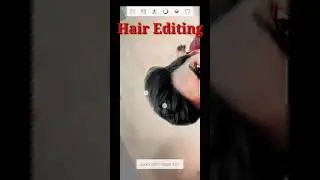 New Hair Style Photo Editing Tutorial | Autodesk Hair Editing Tutorial #shorts