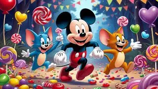 Mickey & Minnie’s Funny Friends Cartoon Party 🎈😂🌈