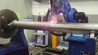 M/E PISTON ROD LASER CLADDING