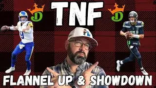 NFL DFS DraftKings Showdown Picks LIVE Strategy For Rams-Seahawks Thursday Night Football Lineups