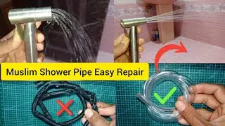 Bath Shower Pipe Repair &ndash; Easy Step by Step DIY Guide at Home | Muslim Shower Tips