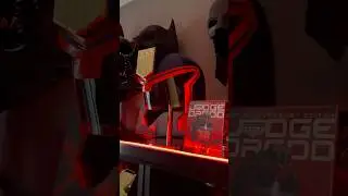 Faire le casque de Judge Dredd avec #sylvesterstallone #judgedredd #filmculte #3dprinting #3dprint