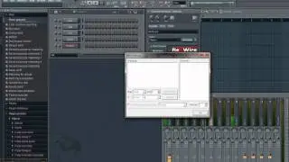 FL Studio - Loading Reason In FL (Rewire)