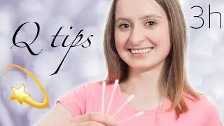 💫 ASMR 🌀 Q Tips in Slow Circle Motions 🧖&zwj;♀️