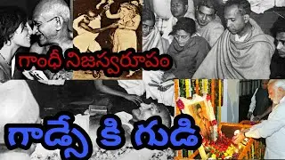 GODSE IS GOD, TEMPLE FOR GODSE|Real reasons for Killing Gandhi