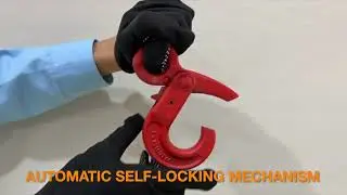 G80 Self Locking Hook for chain slings, wire rope slings, and lifting assemblies