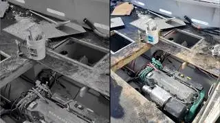 Removal of Volvo D11 625