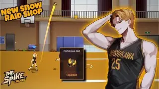 Nishikawa Ball Effect All Graphics | The Spike Cross Volleyball 