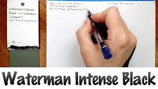 Waterman Intense Black