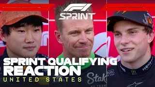 Drivers React After Sprint Qualifying | 2025 United States Grand Prix